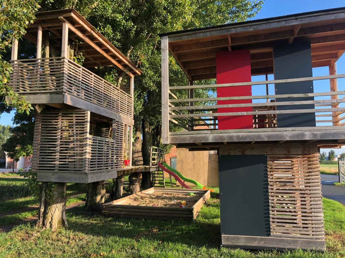 Le Domaine Des Zoiseaux - Lddz Des Flandres Villa Vieux-Berquin Exteriör bild